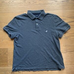 Nautica Men's Gray Polo